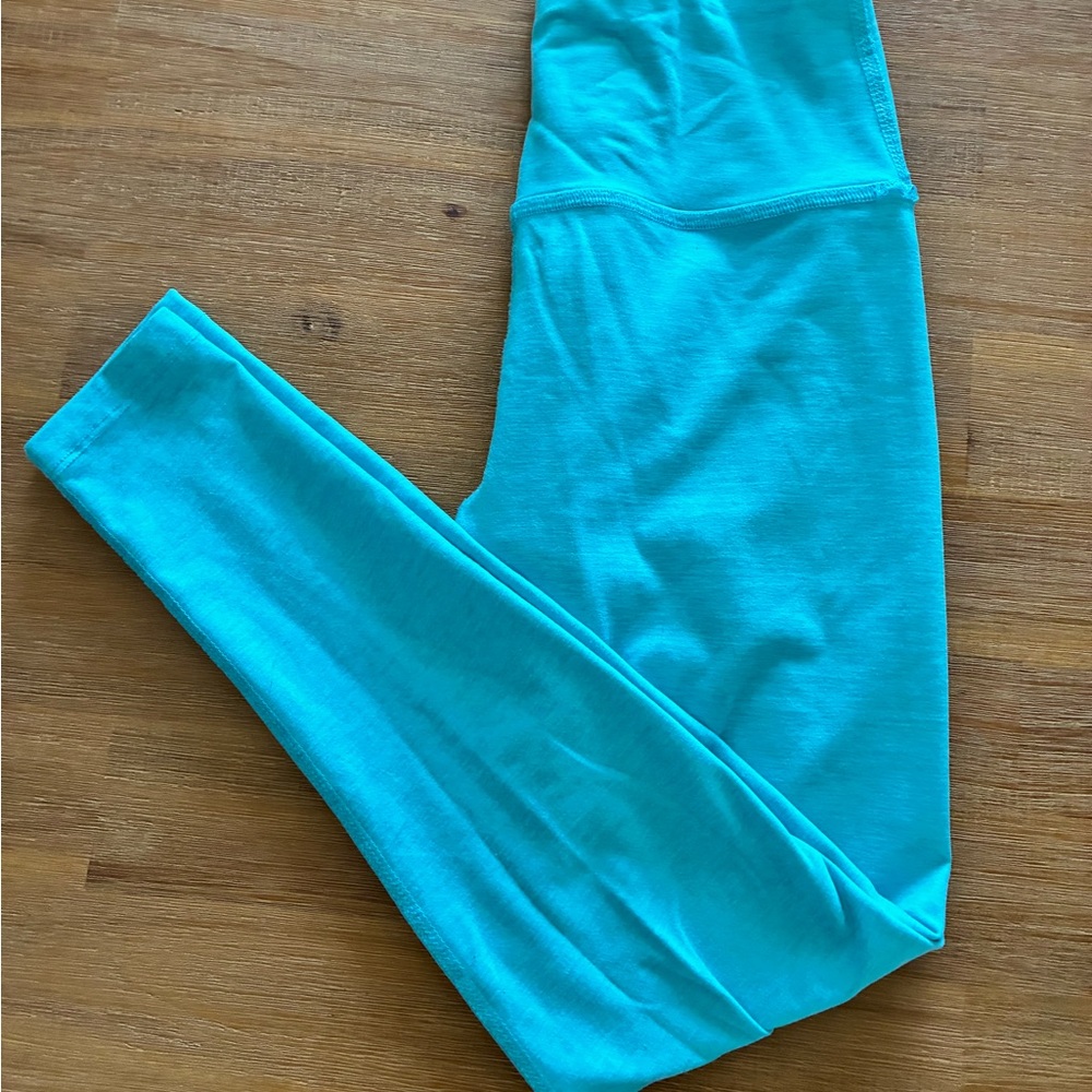 Beyond Yoga Teal Athletic High-Rise Leggings
